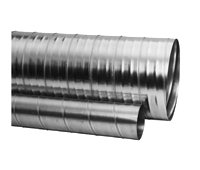 Spiralfalzrohr System